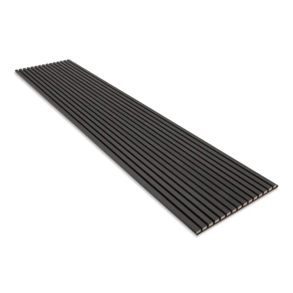 Akupanel Zwart Hout 270x60 cm