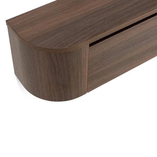 Japandi TV Meubel Walnoot Bruin