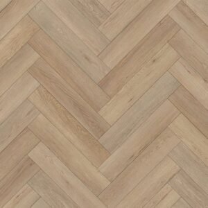 SPC Vloer Visgraat Lichtbruin 150 x 750mm